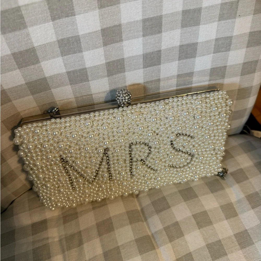 Beaded Bridal Clutch